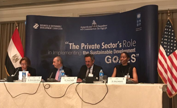 MD LADOL launches BSDC “Better Business Better World MENA” report in Cairo.