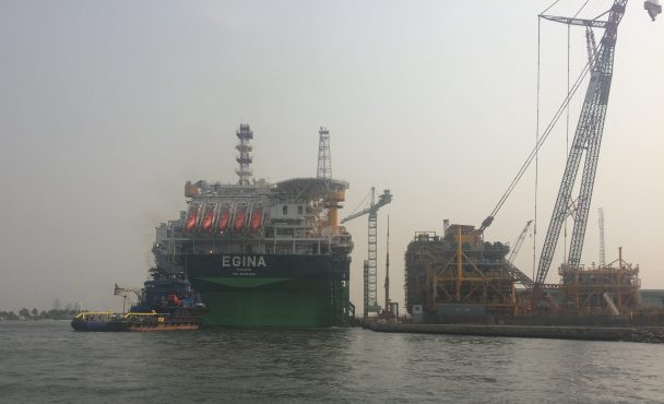 Egina FPSO arrives at LADOL