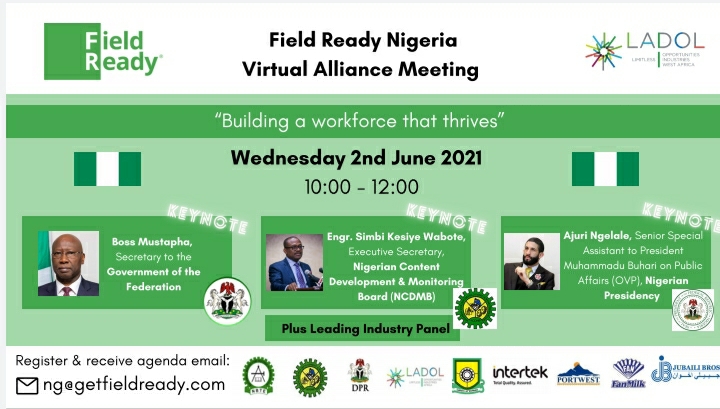 Field Ready and Ladol Upskilling Academy to host virtual meetings of the Field Ready Nigeria Alliance